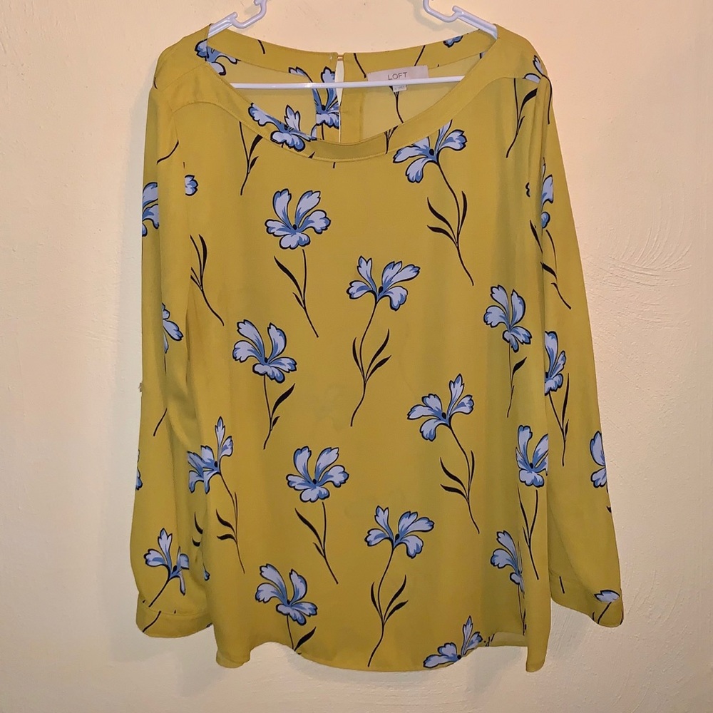 LOFT - Yellow Blouse
